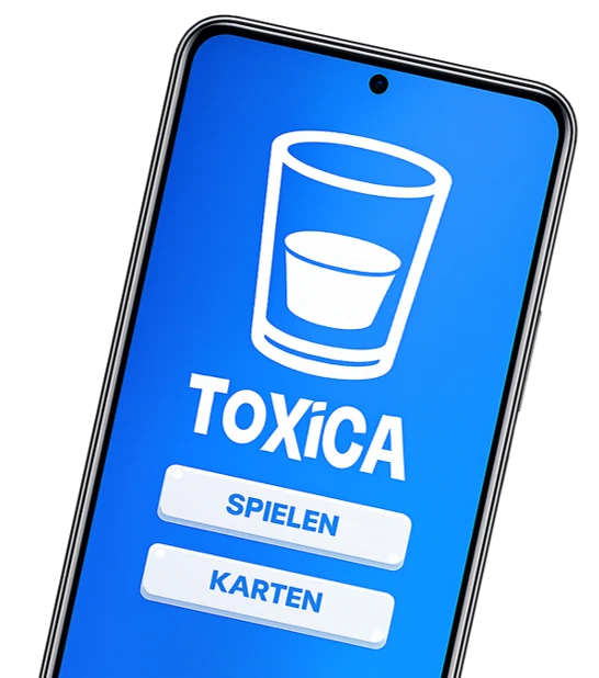 Toxica App Smartphone Mockup
